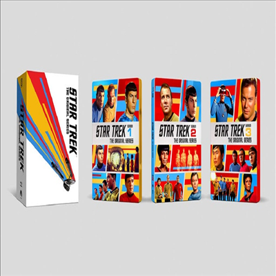 Star Trek: The Original Series - The Complete Series (스타 트렉: 디 오리지널 시리즈 - 더 컴플리트 시리즈) (Steelbook)(한글무자막)(Blu-ray)