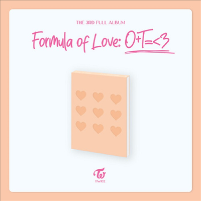 트와이스 (Twice) - Formula Of Love: O+T=<3 (Full Of Love Ver.)(CD)