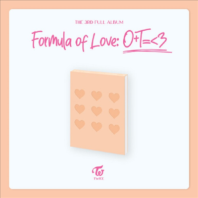 트와이스 (Twice) - Formula Of Love: O+T=&lt;3 (Full Of Love Ver.)(CD)