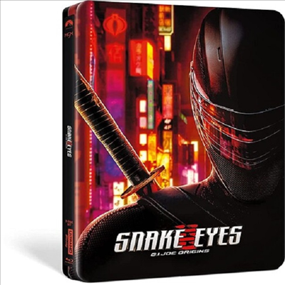 Snake Eyes: G.I. Joe Origins (스네이크 아이즈: 지.아이.조) (2021)(Steelbook)(한글무자막)(4K Ultra HD)