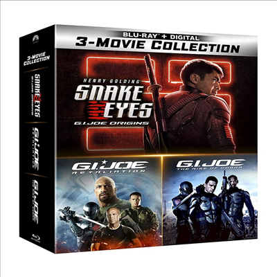 G.I. Joe: 3-Movie Collection (지.아이.조: 3 무비 컬렉션)(한글무자막)(Blu-ray)