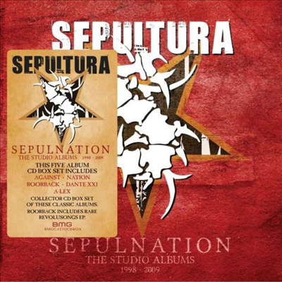 Sepultura - Sepulnation The Studio Albums 1998-2009 (Ltd. Ed)(5CD Box Set)