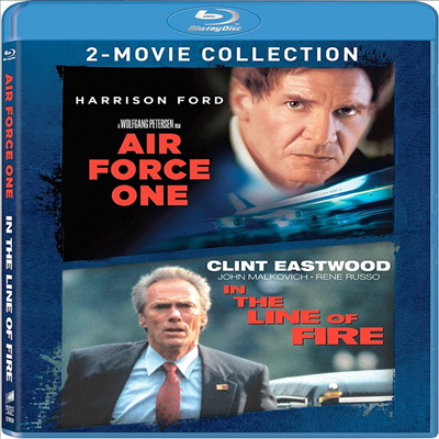 Air Force One (1997) / In The Line Of Fire (1993) (에어 포스 원 / 사선에서)(한글무자막)(Blu-ray)