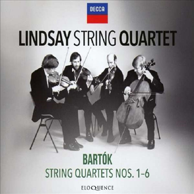 바르톡: 현악 사중주 1 - 6번 (Bartok: String Quartets Nos.1 - 6) (3CD) - Lindsay String Quartet