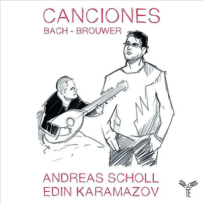 칸치오네스 - 바흐 &amp; 브라우어 (Canciones - Bach &amp; Brouwer)(CD) - Edin Karamazov