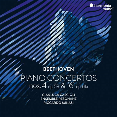 베토벤: 피아노 협주곡 4 &amp; 6번 (Beethoven: Piano Concertos Nos. 4 &amp; 6)(CD) - Riccardo Minasi