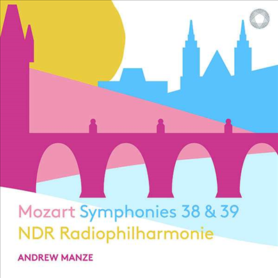 모차르트: 교향곡 38 &amp; 39번 (Mozart: Symphonies Nos.38 &amp; 39)(CD) - Andrew Manze