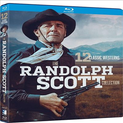 The Randolph Scott Collection: 12 Classic Westerns (랜돌프 스코트 컬렉션: 12 클래식 웨스턴스)(한글무자막)(Blu-ray)