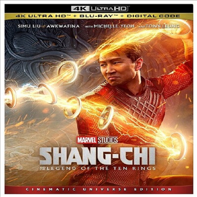Shang-Chi &amp; The Legend Of The Ten Rings (샹치와 텐 링즈의 전설) (4K Ultra HD+Blu-ray)(한글무자막)