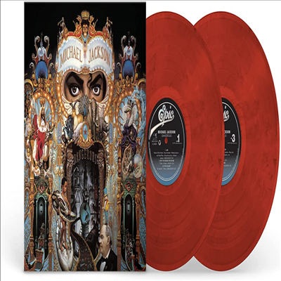 Michael Jackson - Dangerous (Ltd)(Red Black Smoke Colored 2LP)