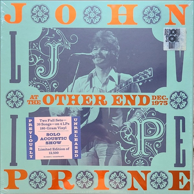 John Prine - Live At The Other End December 1975 (Ltd)(RSD2021)(180G)(4LP Set)