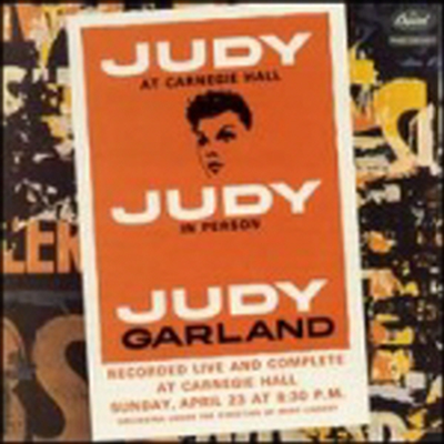 Judy Garland - Judy At Carnegie Hall (40Th Anniversary Edition)