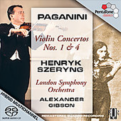 파가니니: 바이올린 협주곡 1, 4번 (Paganini: Violin Concertos Nos.1, 4) (SACD Hybrid) - Henryk Szeryng