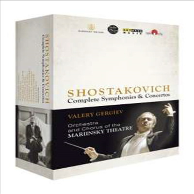 쇼스타코비치 사이클 - 교향곡과 협주곡 전집 (The Shostakovich Cycle - Complete Symphonies & Concertos) (한글자막)(8DVD Boxset) (2015) - Valery Gergiev