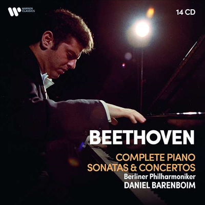 베토벤: 피아노 소나타 & 협주곡 전집 (Beethoven: Complete Piano Sonatas & Concertos) (14CD Boxset) - Daniel Barenboim