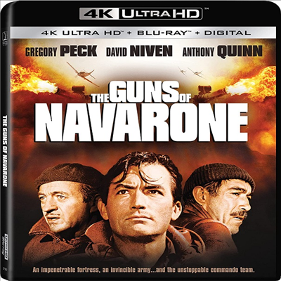 The Guns Of Navarone (나바론 요새) (1961) (한글자막)(4K Ultra HD + Blu-ray)