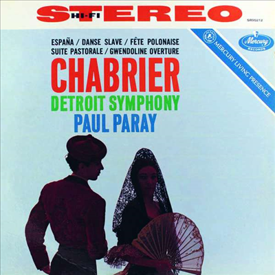 샤브리에: 관현악 작품집 (The Music of Chabrier - Orchestral Works) (180g)(LP)(CD) - Paul Paray