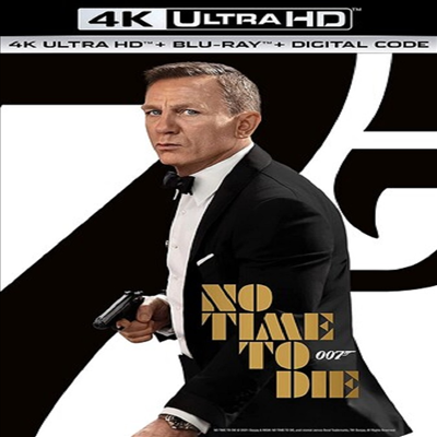 007 No Time To Die (007 노 타임 투 다이) (4K Ultra HD+Blu-ray)(한글무자막)