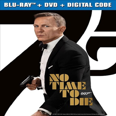 007 No Time To Die (007 노 타임 투 다이) (Blu-ray+DVD)(한글무자막)
