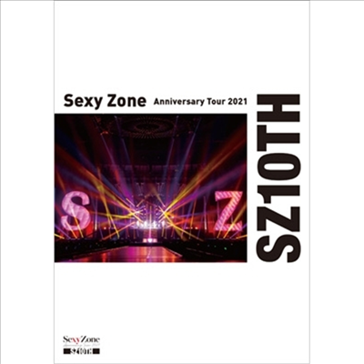 Sexy Zone (섹시 존) - Anniversary Tour 2021 SZ10TH (2Blu-ray)(Blu-ray)(2022)