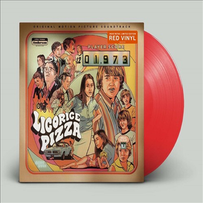 O.S.T. - Licorice Pizza (리커리쉬 피자) (Soundtrack)(Ltd)(Colored 2LP)