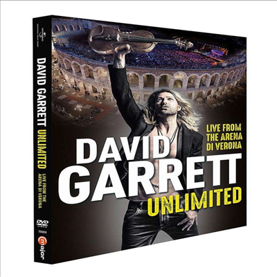 언리미티드 - 2019 베로나 극장 실황 (David Garrett - Unlimited Live From The Arena Di Verona) (한글무자막)(DVD) (2021) - David Garrett