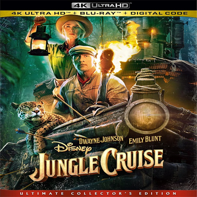 Jungle Cruise (정글 크루즈) (2021)(한글무자막)(4K Ultra HD + Blu-ray)