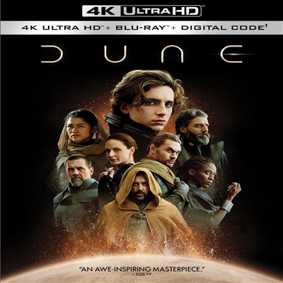 Dune (듄) (4K Ultra HD+Blu-ray)(한글무자막)