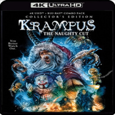 Krampus: Naughty Cut (크람푸스) (4K Ultra HD+Blu-ray)(한글무자막)