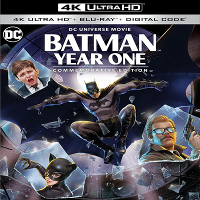 Batman: Year One (Commemorative Edition) (배트맨: 이어 원) (2011)(한글무자막)(4K Ultra HD + Blu-ray)