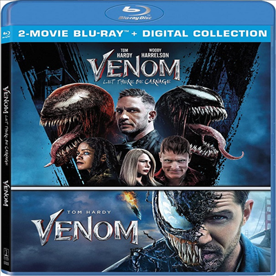Venom (2018) / Venom: Let There Be Carnage (2021) (베놈 / 베놈 2: 렛 데어 비 카니지) (한글무자막)(Blu-ray)