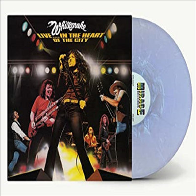 Whitesnake - Live...In The Heart Of The City (Ltd)(Iridescent White With Blue Ripple Vinyl)(LP)