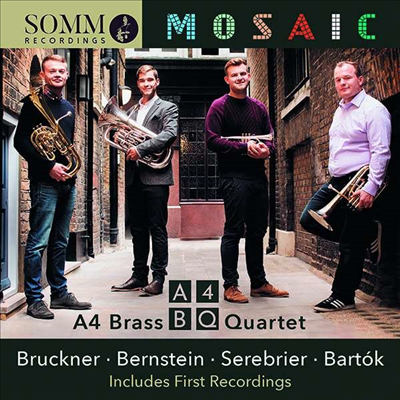 A4 관악 사중주단 - 모자이크 (A4 Brass Quartet ? Mosaic)(CD) - A4 Brass Quartet