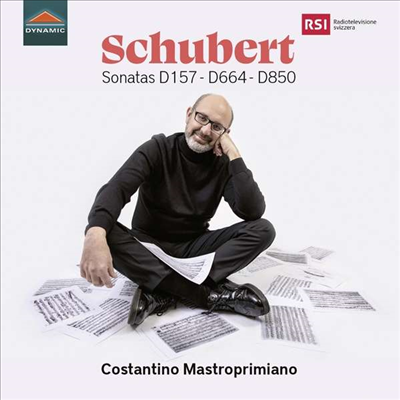 슈베르트: 피아노 소나타 1, 13 &amp; 17번 (Schubert: Piano Sonatas Nos.1, 13 &amp; 17)(CD) - Costantino Mastroprimiano