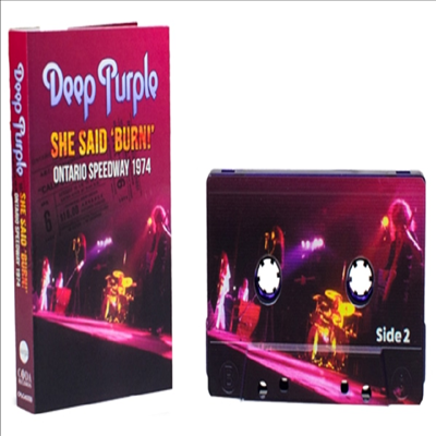 Deep Purple - She Said Burn (Purple Shell)(Cassette Tape)