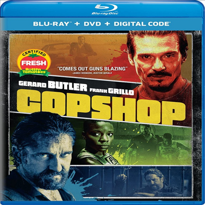 Copshop (캅샵: 미친놈들의 전쟁) (2021)(한글무자막)(Blu-ray + DVD)