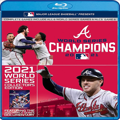 The 2021 World Series Champions: Collectors Edition (2021 월드시리즈 챔피언스)(한글무자막)(Blu-ray)