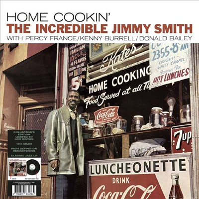 Jimmy Smith - Home Cookin' : The Incredible Jimmy Smith (Remastered)(180g LP)