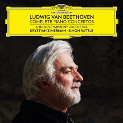 베토벤: 피아노 협주곡 1-5번 (Beethoven: Complete Piano Concertos) (Ltd)(3SACD Hybrid+Blu-ray Audio+Blu-ray)(일본반) - Krystian Zimerman