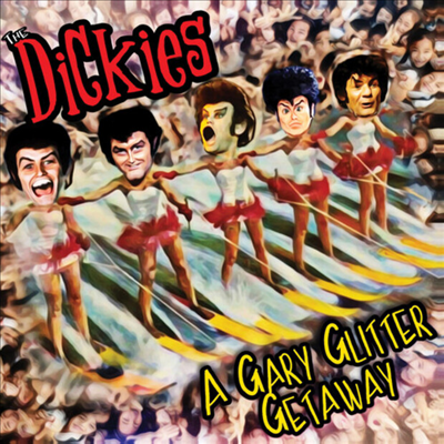 Dickies - A Gary Glitter Getaway (Ltd. Ed)(Red 7 inch Single LP)