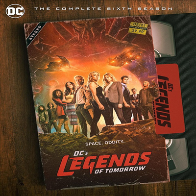 DC's Legends Of Tomorrow: The Complete Sixth Season (DC 레전드 오브 투모로우: 시즌 6) (2021)(지역코드1)(한글무자막)(DVD)