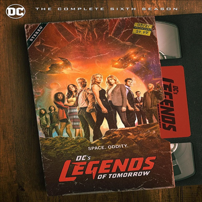 DC&#39;s Legends Of Tomorrow: The Complete Sixth Season (DC 레전드 오브 투모로우: 시즌 6) (2021)(지역코드1)(한글무자막)(DVD)