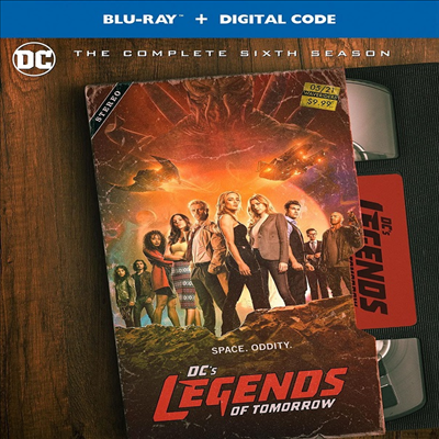 DC's Legends Of Tomorrow: The Complete Sixth Season (DC 레전드 오브 투모로우: 시즌 6) (2021)(한글무자막)(Blu-ray)