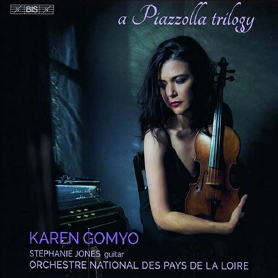 피아졸라: 부에노스 아이레스의 사계절 - 바이올린과 관현악을 위한 편곡반 (A Piazzolla Trilogy - Piazzolla: Las Cuatro Estaciones - for Violin and Orchsetral) (SACD Hybrid) - Karen Gomyo