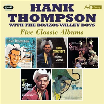 Hank Thompson - Five Classic Albums (Remastered)(5 On 2CD)
