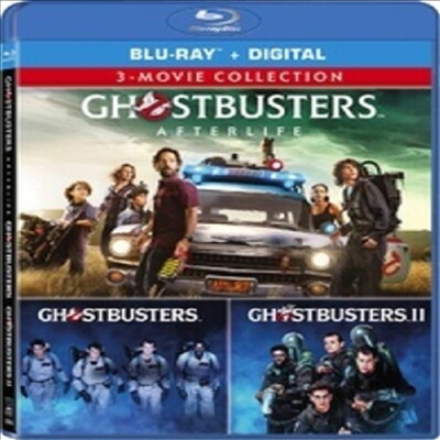 Ghostbusters (1984) / Ghostbusters II / Ghostbusters: Afterlife (고스트버스터즈/고스트버스터즈 2/고스트버스터즈 라이즈)(한글무자막)(Blu-ray)