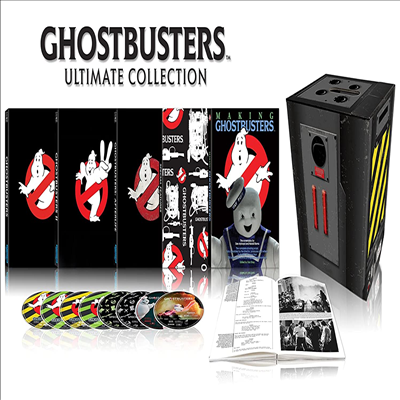 Ghostbusters (1984) / Ghostbusters II / Ghostbusters: Afterlife - Gift Set (고스트버스터즈/고스트버스터즈 2/고스트버스터즈 라이즈) (4K Ultra HD+Blu-ray)(한글무자막)