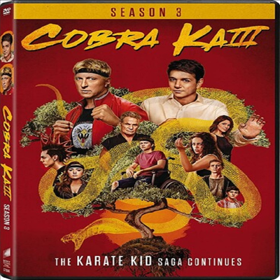 Cobra Kai: Season 3 (코브라카이 시즌 3)(지역코드1)(한글무자막)(DVD)