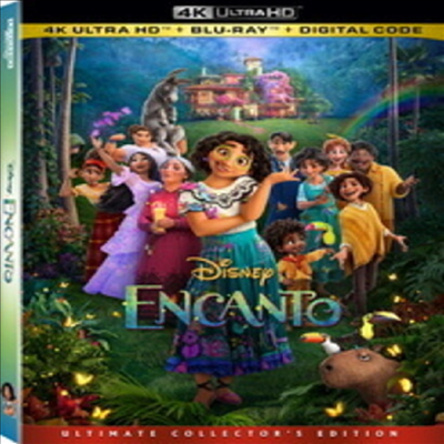 Encanto (엔칸토: 마법의 세계) (4K Ultra HD+Blu-ray)(한글무자막)