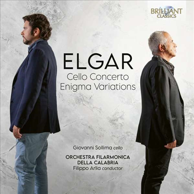 엘가: 첼로 협주곡 & 수수께끼 변주곡 (Elgar: Cello Concerto & Enigma Variations)(CD) - Giovanni Sollima